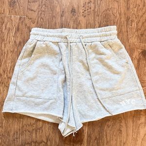 NYC grey comfy shorts - princess Polly